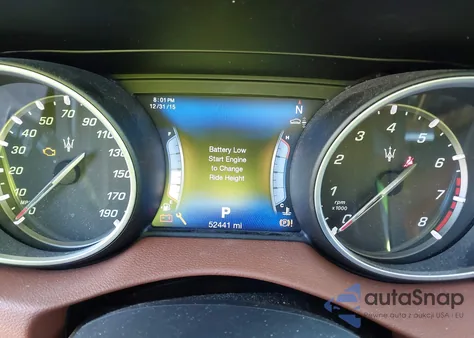 2017 Maserati Levante S из США, поврежденный, VIN ZN661YUA5HX256533